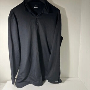 Nike sphere dry long sleeve black golf shirt men’s size XL